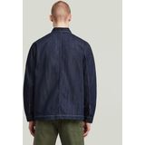 G-Star - Mosa Neo - Overhemd - Marineblauw - Lange Mouwen - Casual