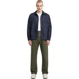 G-Star - Mosa Neo - Overhemd - Marineblauw - Lange Mouwen - Casual