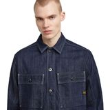 G-Star - Mosa Neo - Overhemd - Marineblauw - Lange Mouwen - Casual