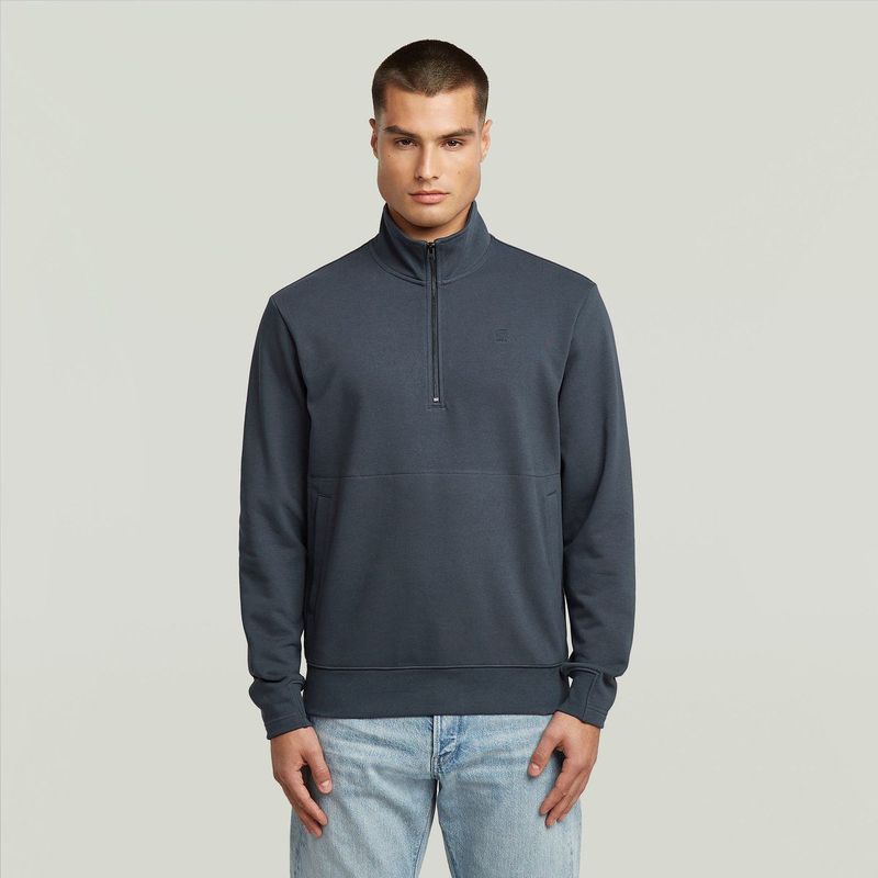 G-star - Nifous - Sweatshirt - Met Halve Rits
