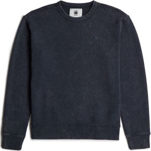 Washed - Sweater - Zwart - Heren