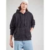 G-STAR RAW - Washed Loose Full Zip Hdd Sw - Sweatshirt - Zwart