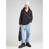 G-STAR RAW - Washed Loose Full Zip Hdd Sw - Sweatshirt - Zwart