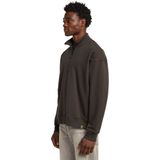 G-Star Raw - Essential Loose Half Zip - Sweater - Donkerbruin - Organisch Katoen