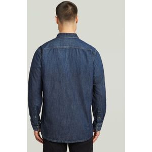 G-Star - D27083-D947-H159 - Overhemd - Groen - Lange Mouwen - Gerecycled Katoen