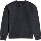 Wash Panel - Sweater - Zwart - Heren