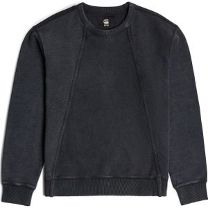 Wash Panel - Sweater - Zwart - Heren
