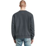 Wash Panel - Sweater - Donkerblauw - Heren