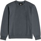 Wash Panel - Sweater - Donkerblauw - Heren