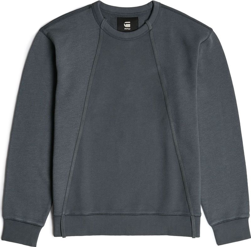 Wash Panel - Sweater - Donkerblauw - Heren