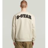 G-Star RAW - D27095-D733-1603 - Trui - Beige - Casual - Katoen