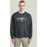 G-star - Meefic Qlt Jas - Jack - Zwart - 100% Polyester - Waterafstotend