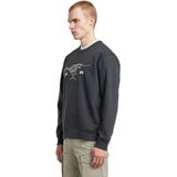 G-star - Meefic Qlt Jas - Jack - Zwart - 100% Polyester - Waterafstotend