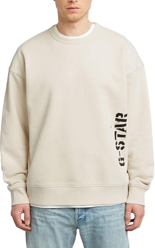 Sprayed - 89 Graphic Loose - Sweater - Wit