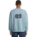 G-star - Sprayed 89 - Sweatshirt - Loose Fit - Ronde Hals - Grafische Details