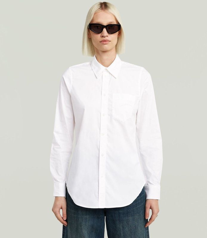 G-star - D27115-D321 - Slim Fit Overhemd - Lichtgewicht Stof - Lange Mouwen