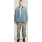 MA1 - Cargobroek - Beige - Heren - Tapered Fit - Low Waist