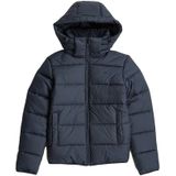 Veste - Meefic - Blauw - Met Afneembare Capuchon - Cordon van Verstelbare Sluiting