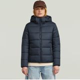 Veste - Meefic - Blauw - Met Afneembare Capuchon - Cordon van Verstelbare Sluiting