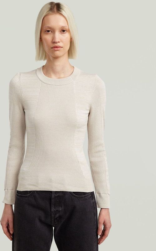 3D Biker Knit Slim R Knit - Multicolore - Dames