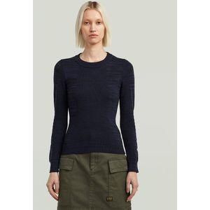 G-star - 3D Biker Knit - Trui - Lichtgewicht - Slim Fit