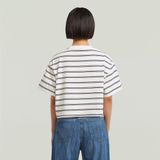 A-Line Stripe Boxy - T-shirt - Meerkleurig - Dames