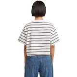 A-Line Stripe Boxy - T-shirt - Meerkleurig - Dames