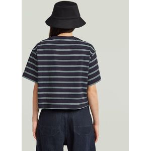 A-Line Stripe Boxy - T-shirt - Meerkleurig - Dames