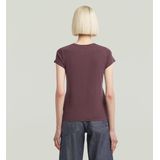 G-star - Eyben Slim 2.0 - T-shirt - Korte Mouwen - V-hals - Biologisch Katoen