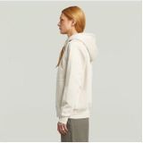 G-Star - Premium Core 2.1 Zip Thru - Sweatshirt - Beige - Biologisch Katoen