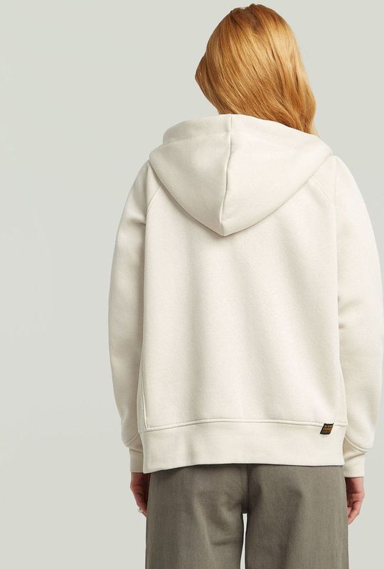 G-Star - Premium Core 2.1 Zip Thru - Sweatshirt - Beige - Biologisch Katoen