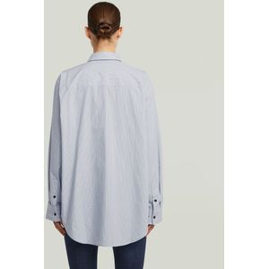 Oversized - Overhemd - Meerkleurig - Dames - Relaxed Fit - Knoopsluiting - Lange Mouwen