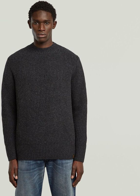 Essential Ribbed - Gebreide Trui - Meerkleurig - Heren