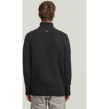 Essential Half Zip Gebreide Trui - Meerkleurig - Heren