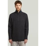 Essential Half Zip Gebreide Trui - Meerkleurig - Heren