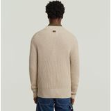 Essential Gebreid Vest - Beige - Heren