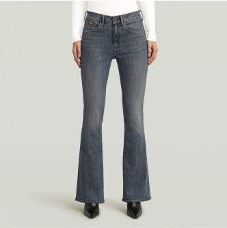 3301 Flare Jeans - Donkerblauw - Dames