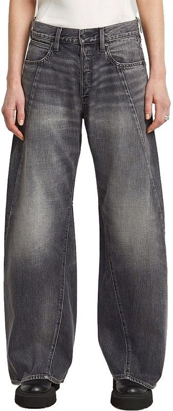 Contor - 3D Wide - Jeans - Grijs - Dames - Loose Fit - Low Waist