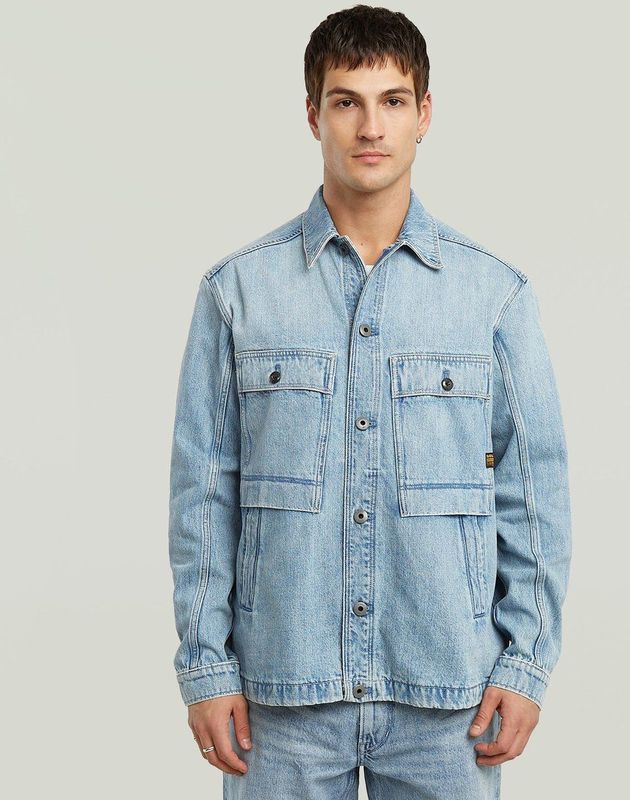 Mosa Overshirt - Donkerblauw - Heren