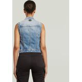 Pitched Hem Slim - Vest - Mouwloos - Dames