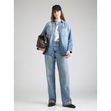 G-STAR - Blouse - Blauw - Denim - Klassieke Blouse met Lange Mouwen