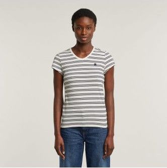 Stripe - Eyben Slim V 2.0 - T-shirt - Meerkleurig - Dames