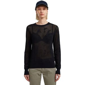 G-star - Pointelle - Trui - Normale Pasvorm - Cropped Lengte