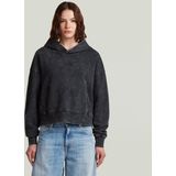 G-star - Washed A-Line Script - Hoodie - Oversized - Met Capuchon
