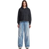 G-star - Washed A-Line Script - Hoodie - Oversized - Met Capuchon