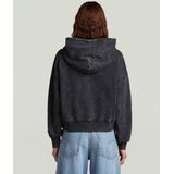 G-star - Washed A-Line Script - Hoodie - Oversized - Met Capuchon