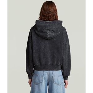 G-star - Washed A-Line Script - Hoodie - Oversized - Met Capuchon