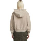 G-Star - D27726-D969-H714 - Hoodie - Beige - Gewassen A-lijn - Katoen - Lange Mouwen