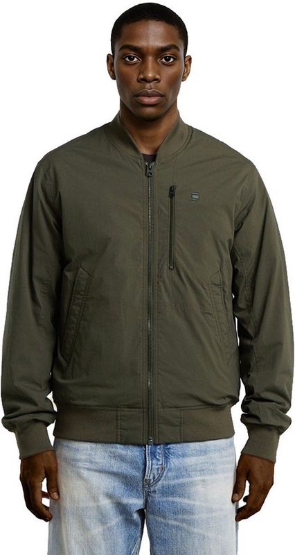 Tech Bomber - Zwart - Bodywarmer - Opstaande Kraag - Rits