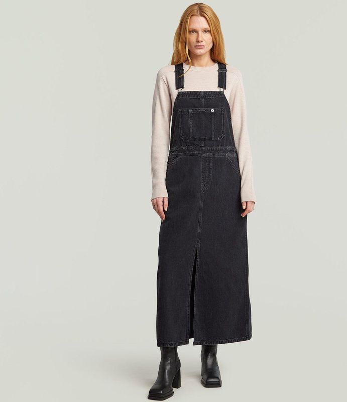 G-star - Skater Maxi - Dungaree - Mouwloze Jurk